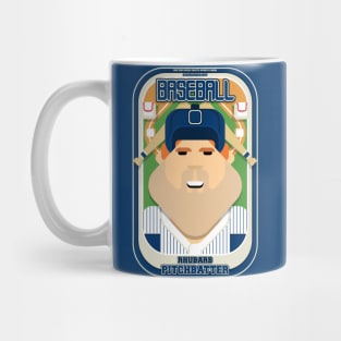 Baseball Blue Pinstripes - Deuce Crackerjack - Josh version Mug